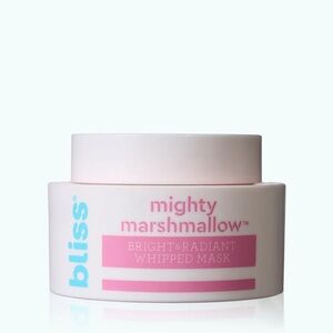 Bliss Mighty Marshmallow Brightening Whipped Face Mask Skincare Cruelty Free